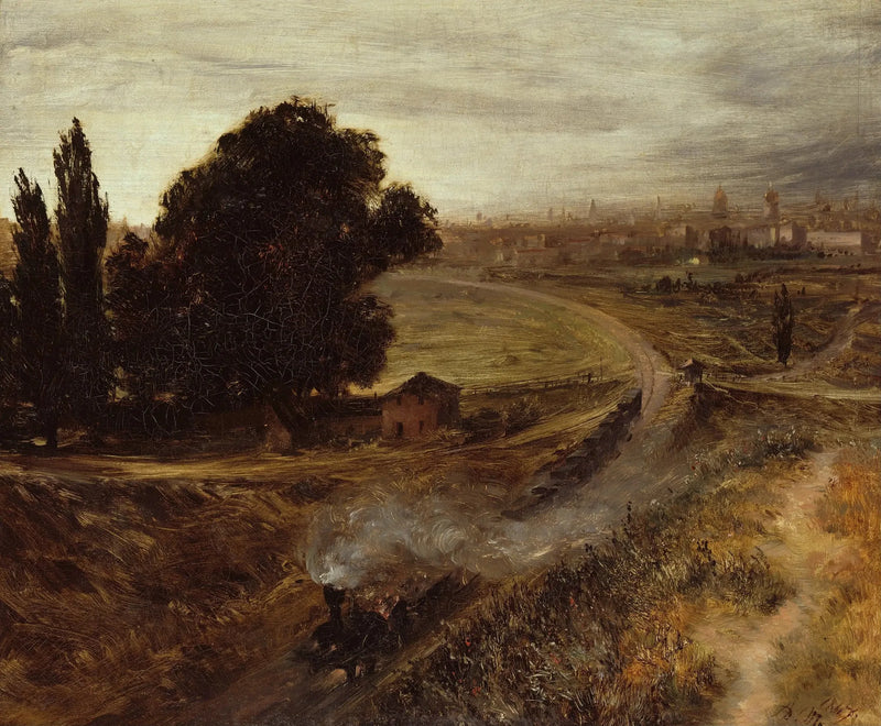 La ferrovia Berlin-Potsdam - Adolph von Menzel