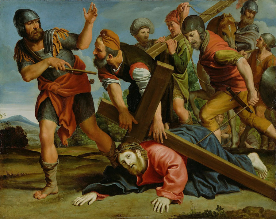 La via della Via Crucis - Domenichino