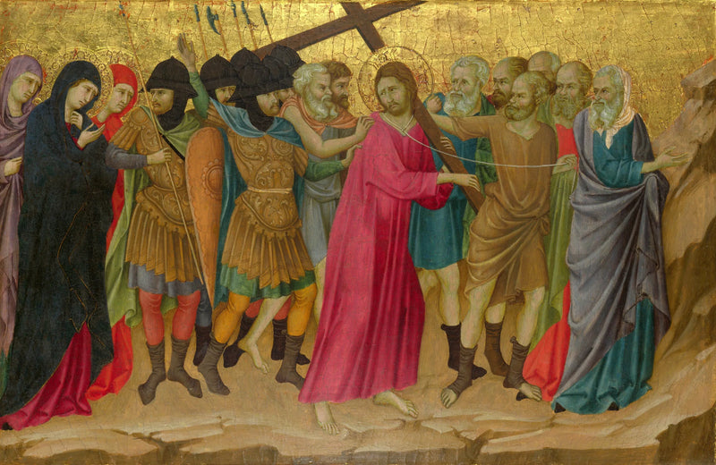 La via della Via Crucis - Ugolino di Nerio