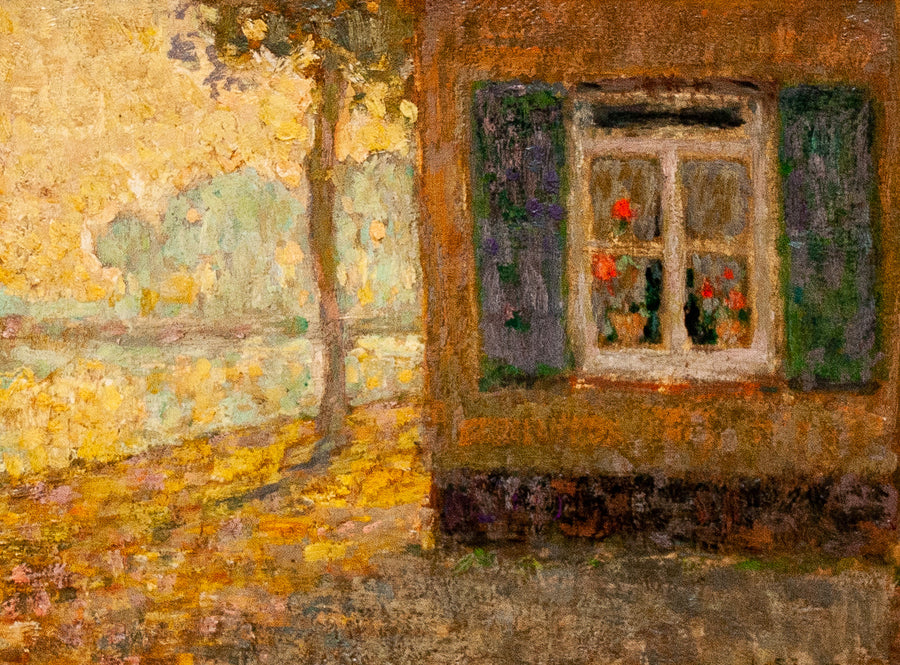 Il percorso del canale a Gravelines - Henri Le Sidaner