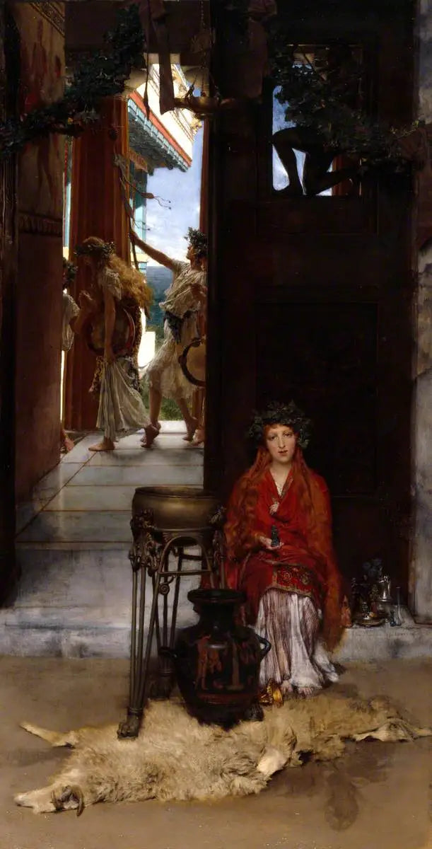 La strada del Tempio - Lawrence Alma-Tadema