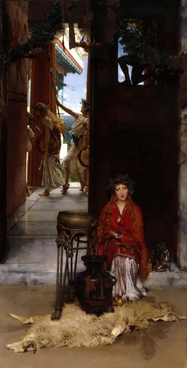 La strada del Tempio - Lawrence Alma-Tadema