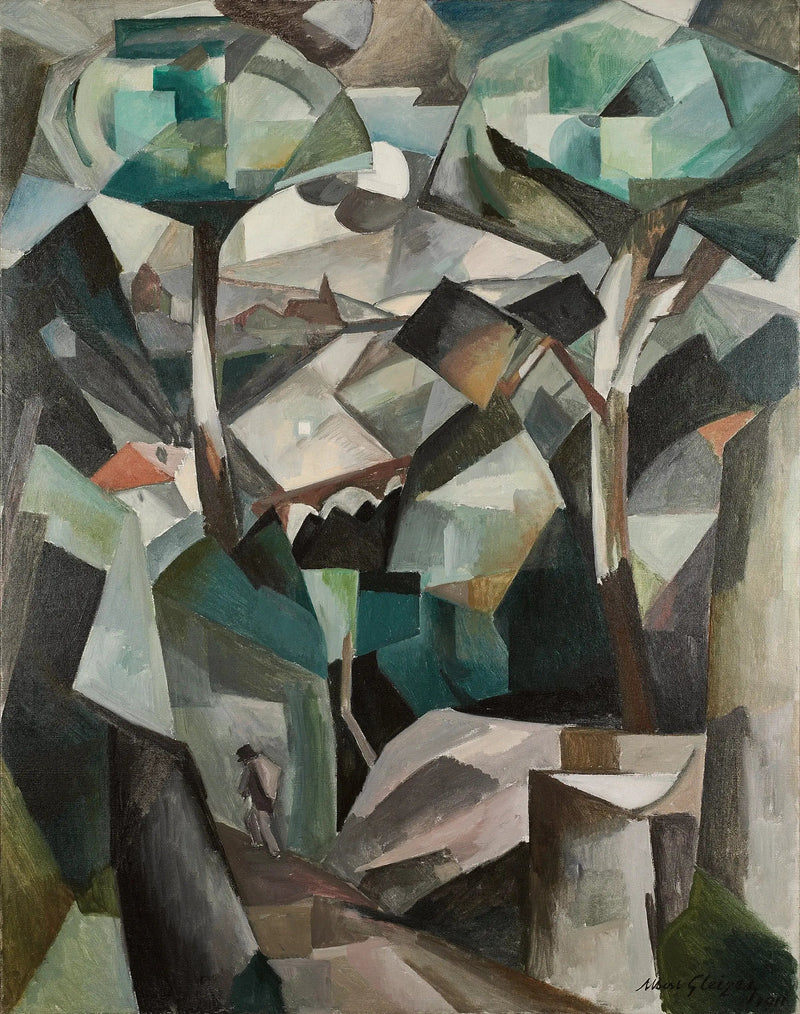 Il Cammino, Paesaggio a Meudon - Albert Gleizes