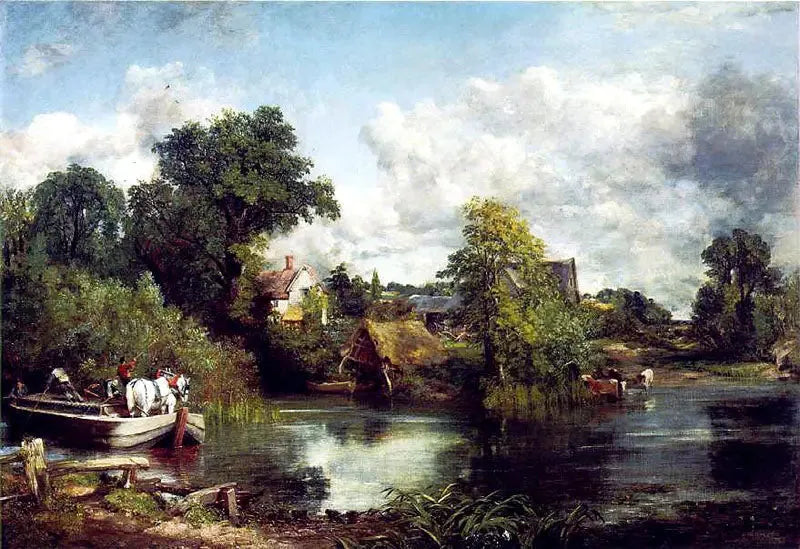 Il cavallo bianco - John Constable