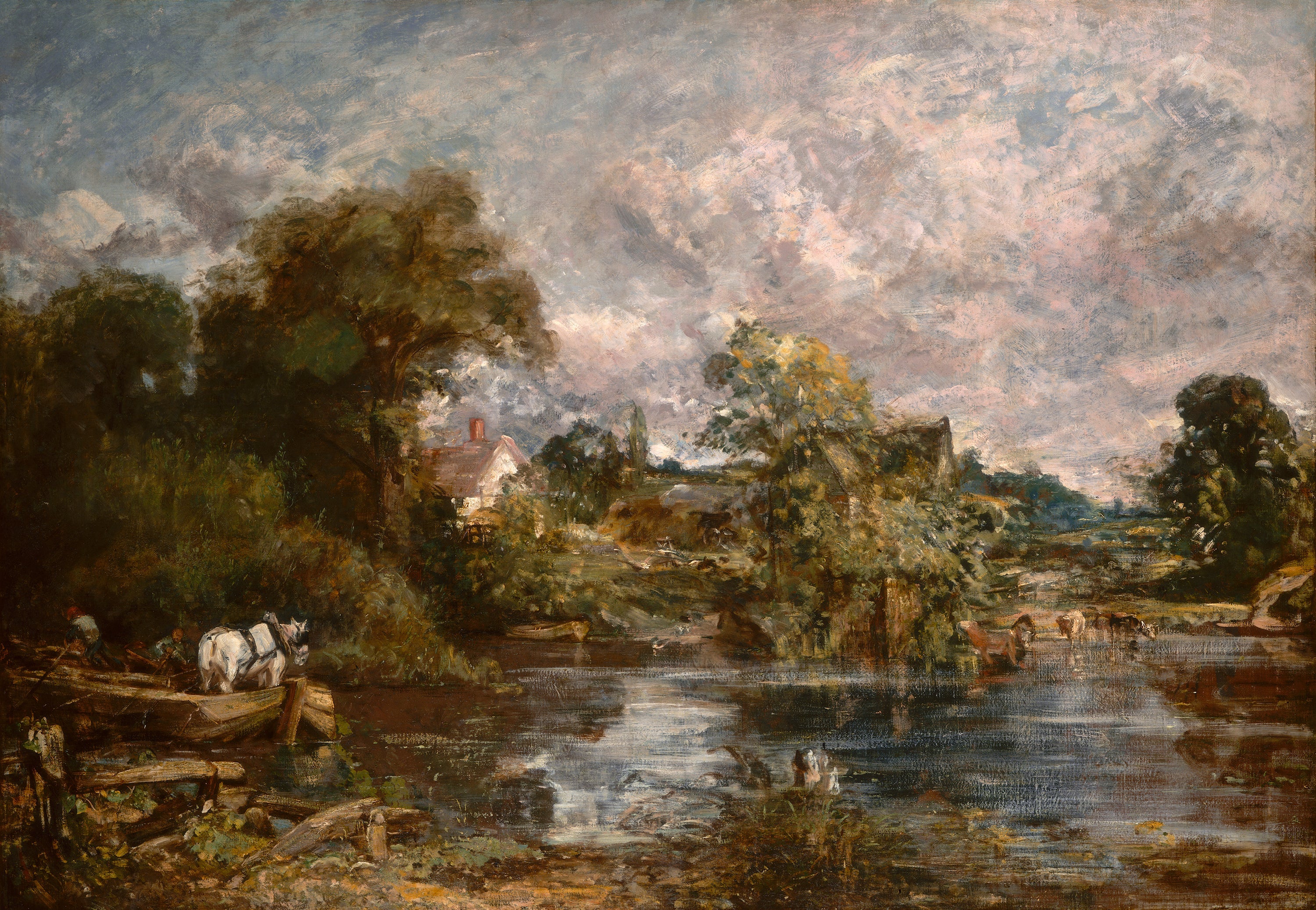 Le Cheval Blanc - John Constable - Alpha Reproduction
