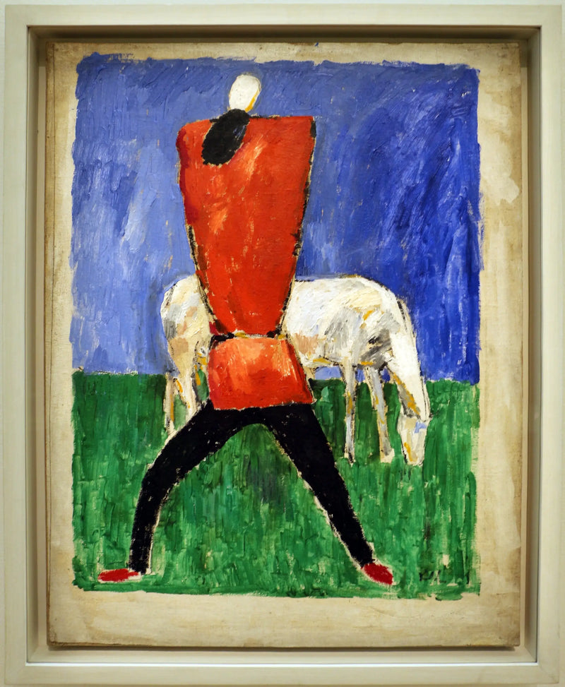 Il cavallo bianco - Kazimir Malevich