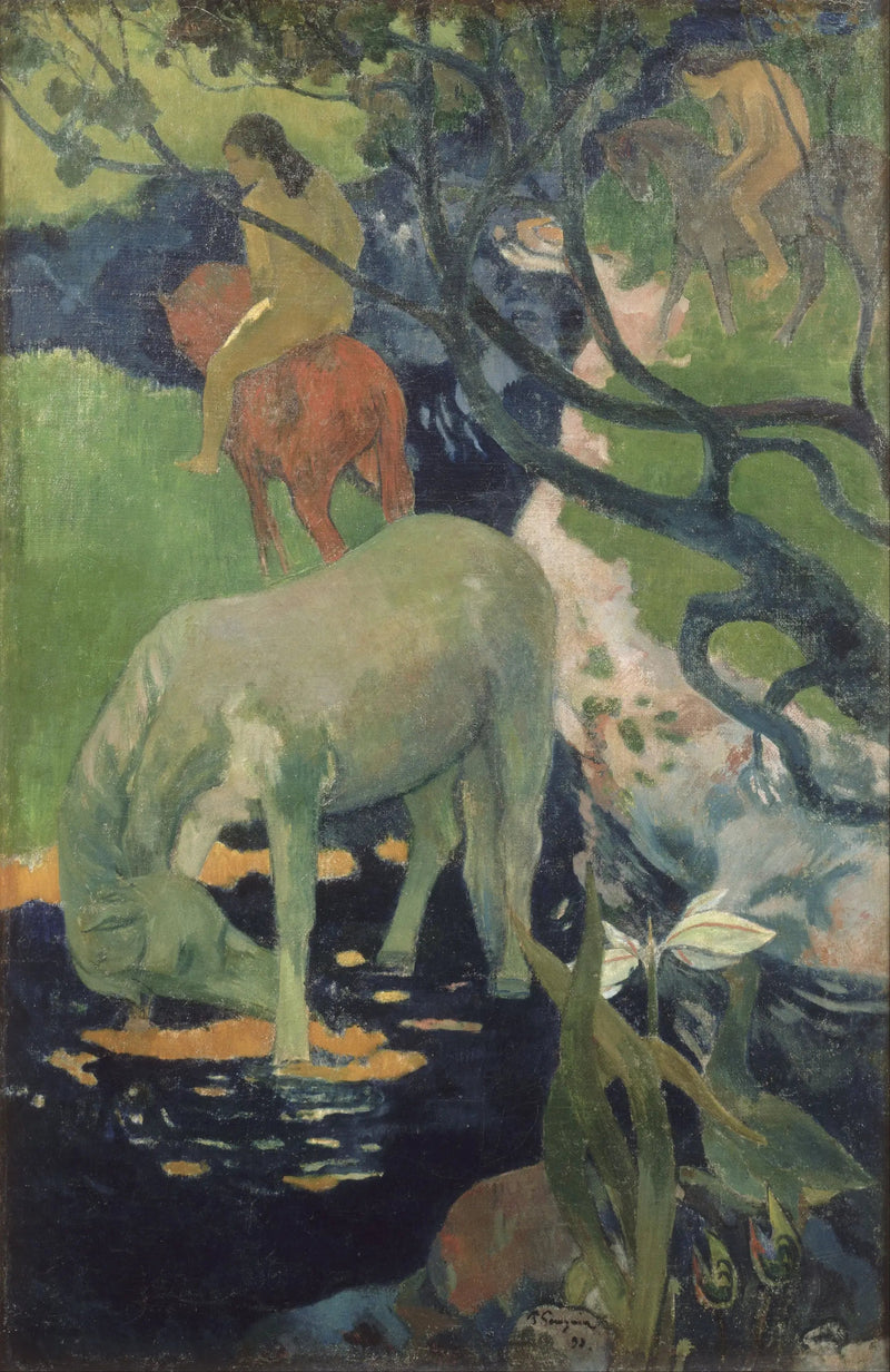 Il Cavallo Bianco - Paul Gauguin