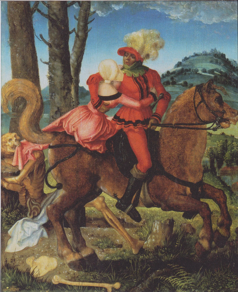 Il Cavaliere, la Giovane Fanciulla e la Morte - Hans Baldung Grien