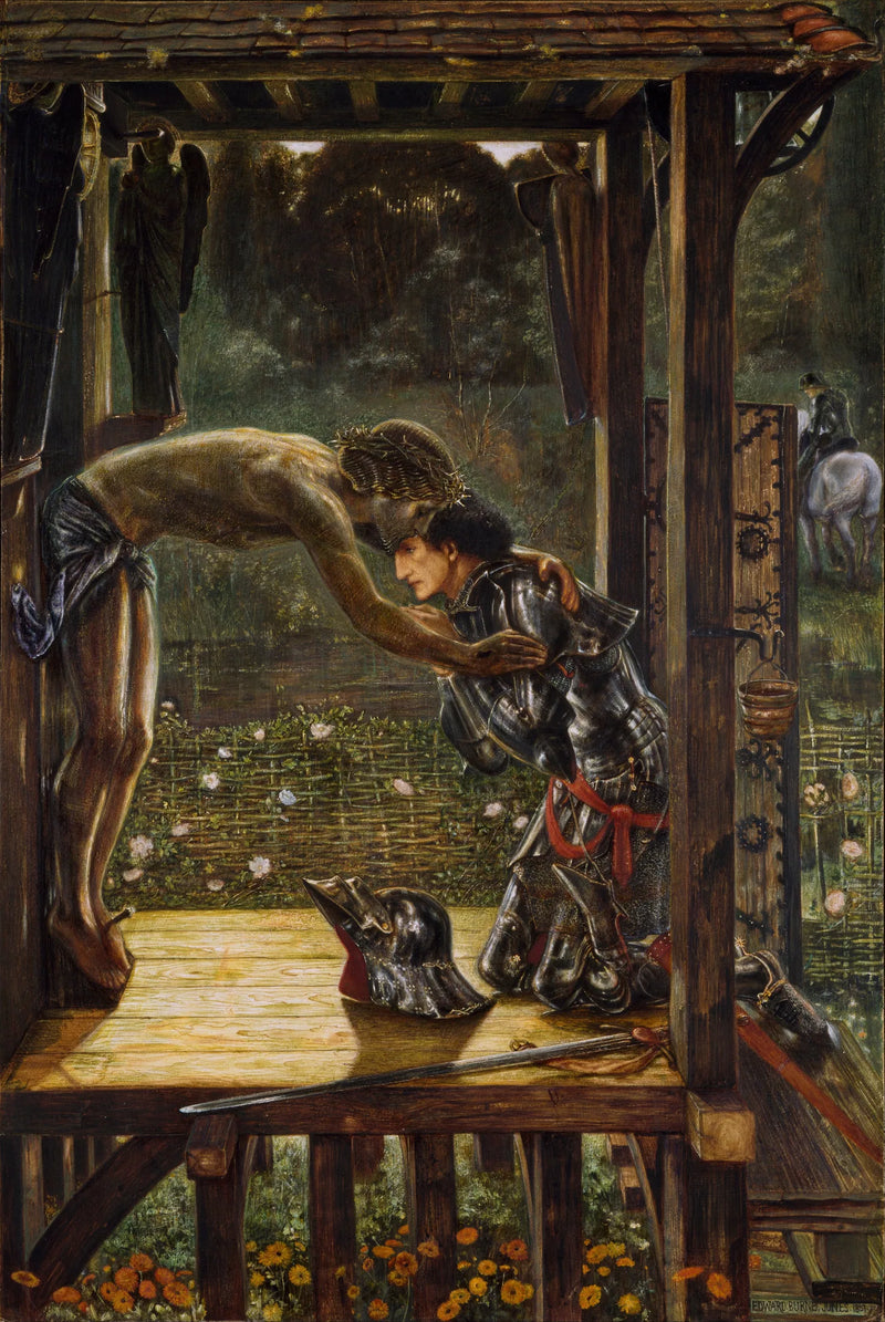 Il Cavaliere misericordioso - Edward Burne-Jones