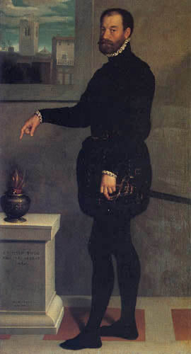 Il cavaliere Pietro Secco Suardo - Giovanni Battista Moroni