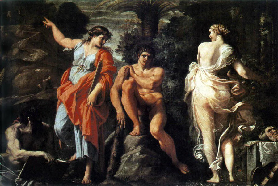 La Scelta di Ercole - Annibale Carracci