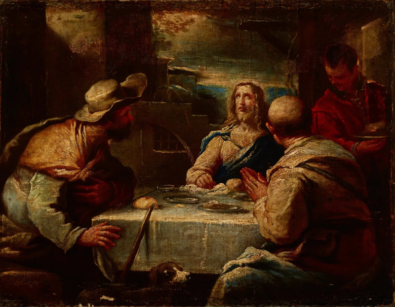 Il Cristo ad Emmaus - Luca Giordano