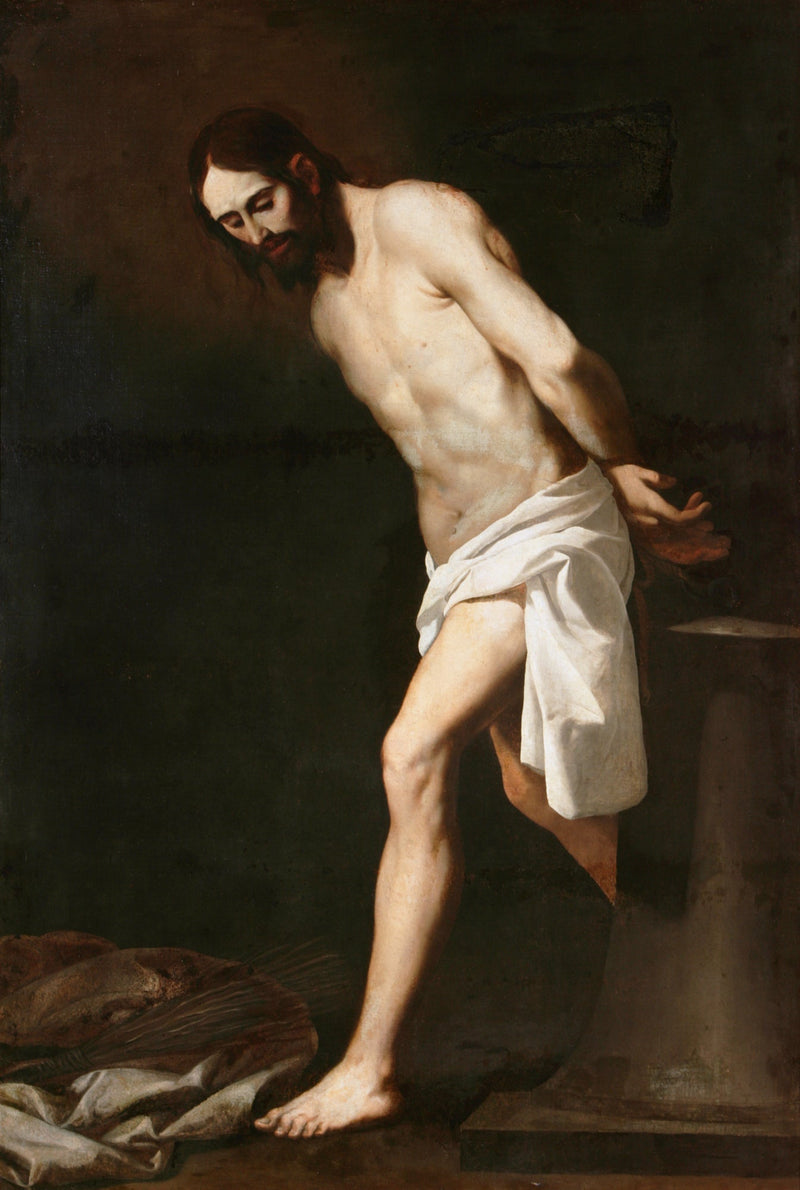 Il Cristo alla colonna - Francisco de Zurbarán