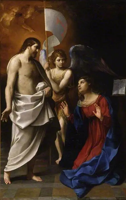 Il Cristo apparendo alla Vergine - Guido Reni