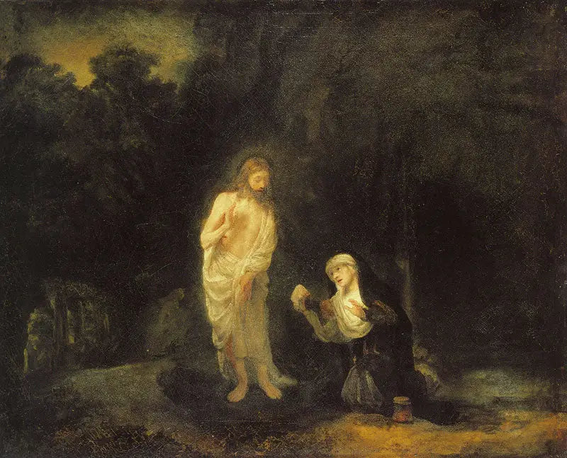 Cristo che appare a Maria Maddalena, « Noli me tangere » - Rembrandt