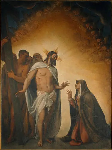 Il Cristo che appare a sua madre dopo la sua risurrezione - Titian