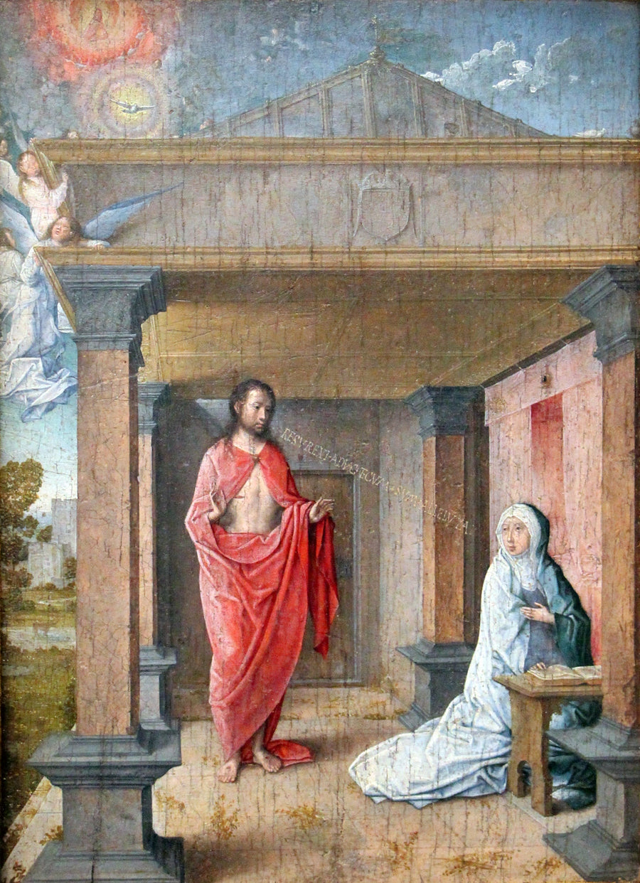 Il Cristo appare a Maria - Juan de Flandes