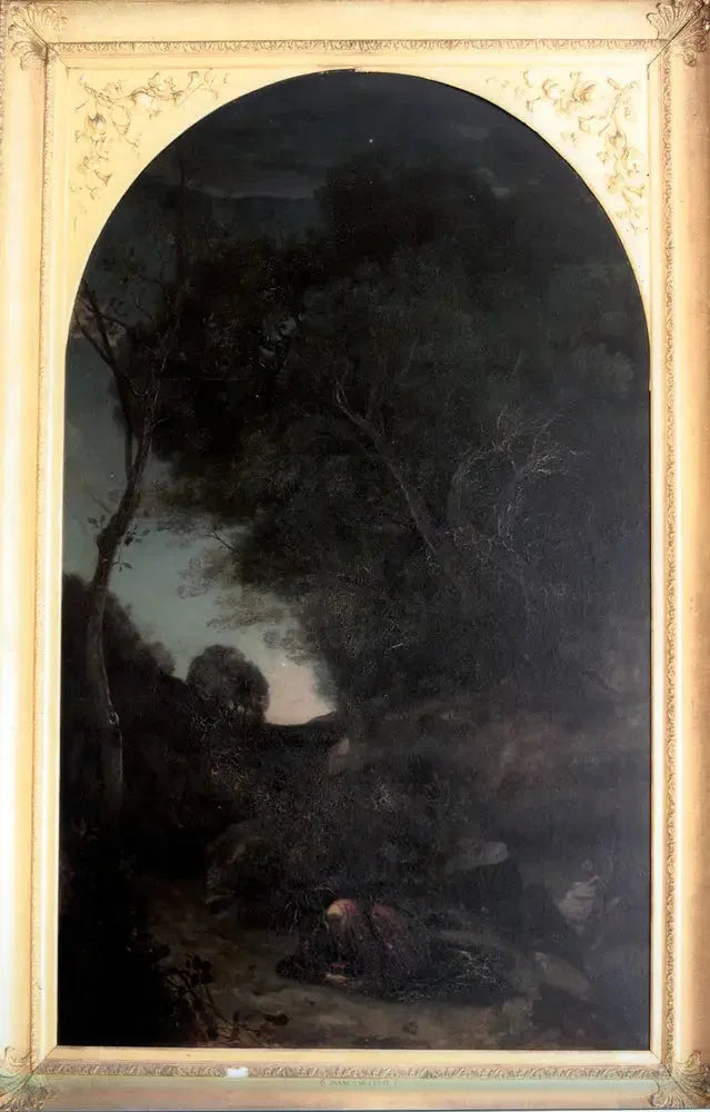 Il Cristo nel Giardino degli Ulivi - Jean-Baptiste Camille Corot