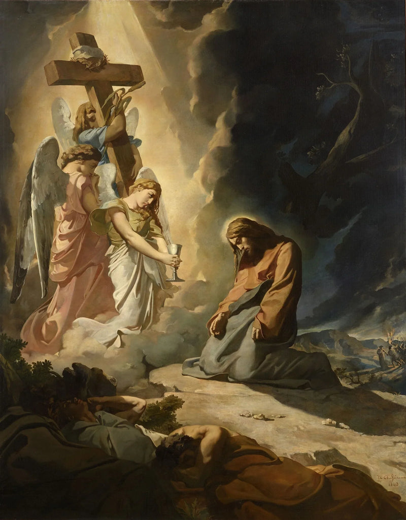 Il Cristo nel Giardino degli Ulivi - Théodore Chassériau