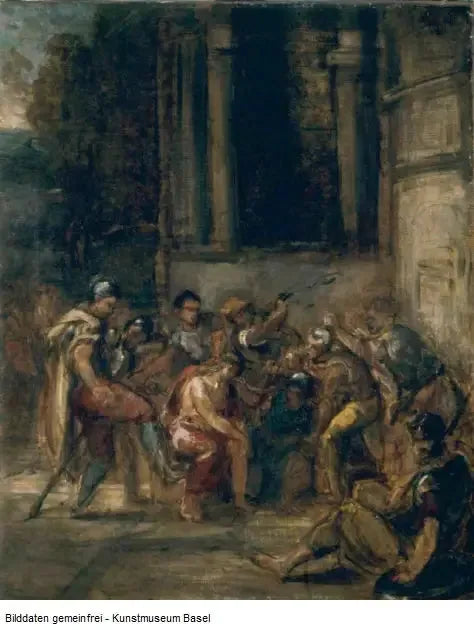 Il Cristo al pretorio - Eugène Delacroix