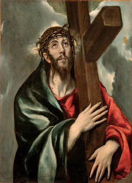 Il Cristo con la croce - El Greco