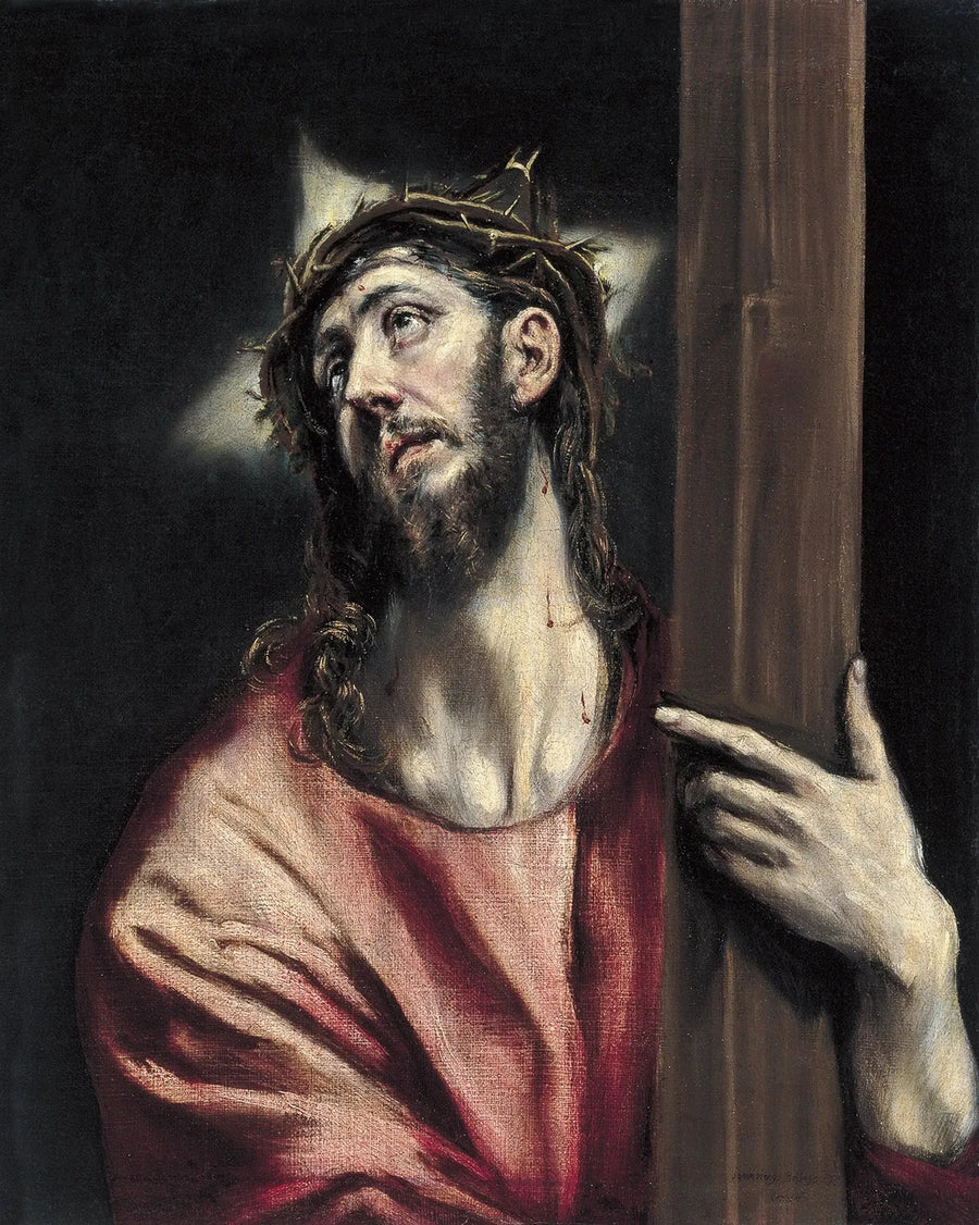 Il Cristo con la croce - El Greco