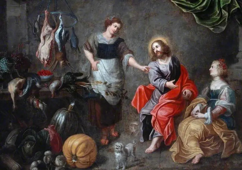Il Cristo con Marta e Maria a Betania - Peter Paul Rubens