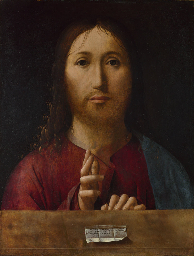 Il Cristo benedicente - Antonello da Messina