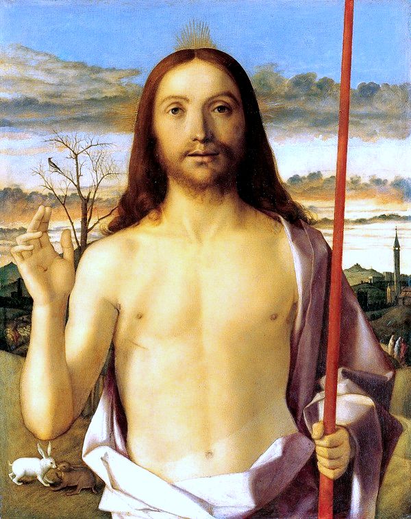 Il Cristo benedicente - Giovanni Bellini