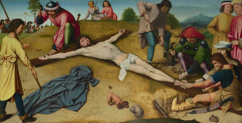 Il Cristo crocifisso - Gérard David