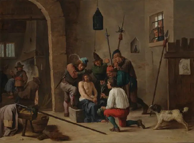 Il Cristo incoronato di spine - David Teniers il Giovane