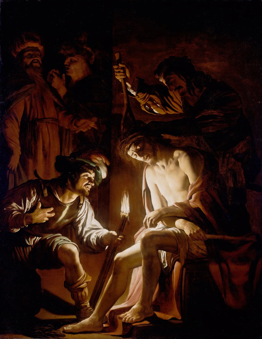 Il Cristo incoronato di spine - Gerrit van Honthorst
