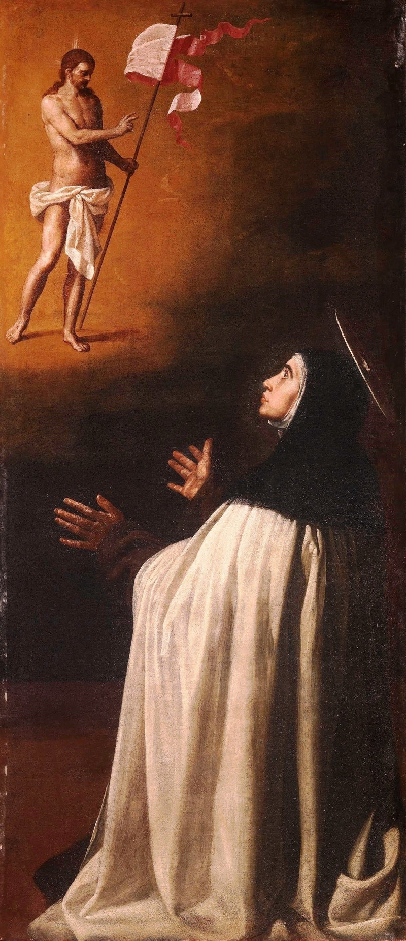 Il Cristo crocifisso appare a santa Teresa - Alonso Cano