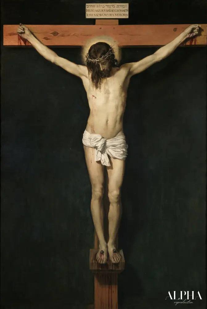 Le Christ crucifié - Diego Velázquez - Reproductions de tableaux et peintures haut de gamme