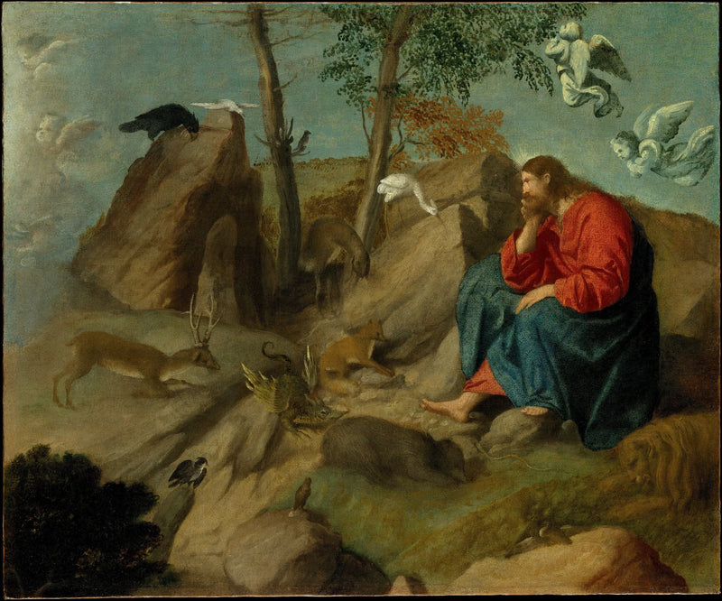 Il Cristo nel deserto - Alessandro Bonvicino