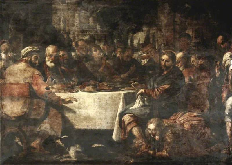 Il Cristo nella casa di Simone - Mattia Preti