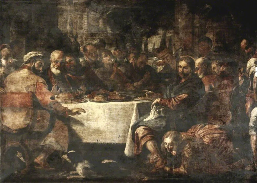 Il Cristo nella casa di Simone - Mattia Preti