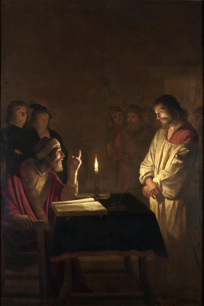 Il Cristo davanti al Gran Sacerdote - Gerrit van Honthorst