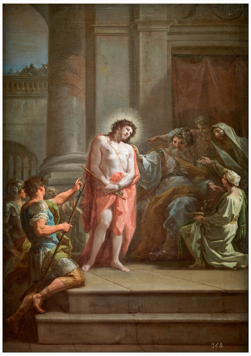 Il Cristo davanti a Pilato - Corrado Giaquinto