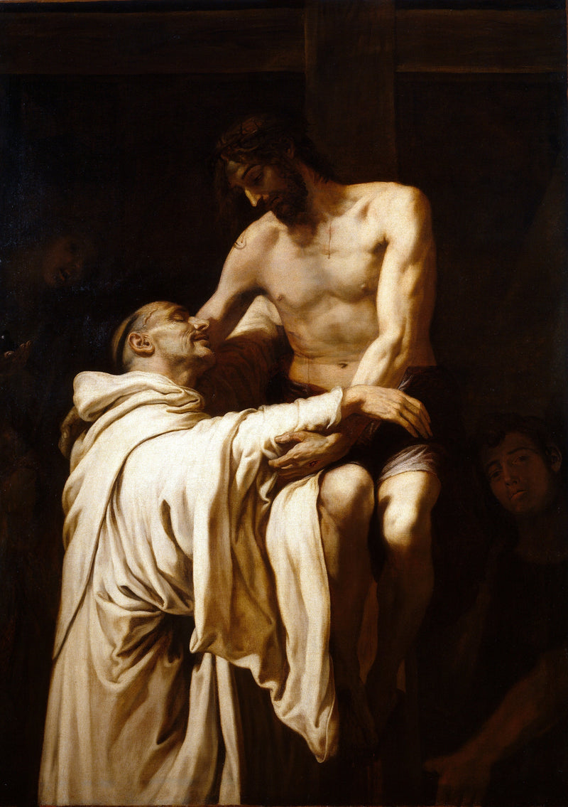 Il Cristo che bacia san Bernardo - Francisco Ribalta