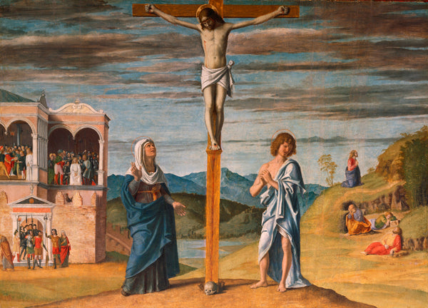 Il Cristo in croce con la Vergine e san Giovanni l'Evangelista - Cima da Conegliano