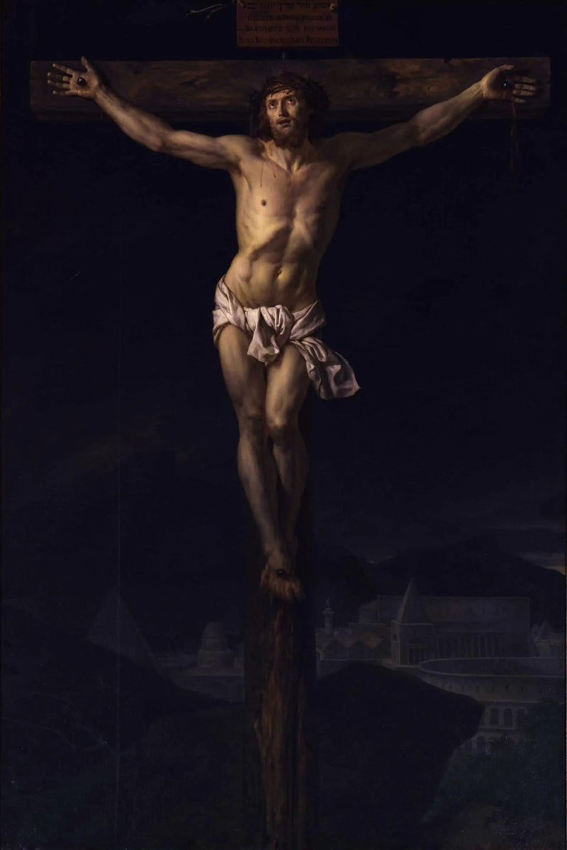 Il Cristo in croce - Jacques-Louis David