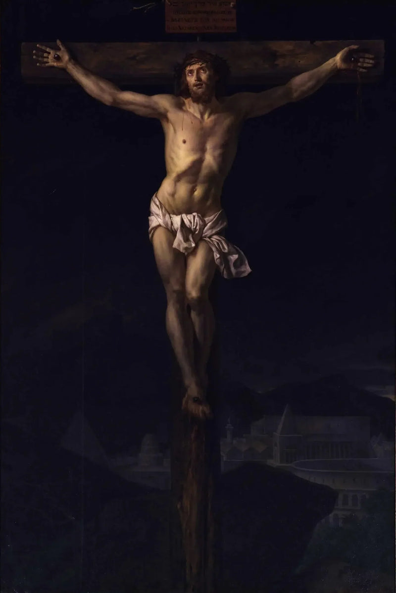 Il Cristo in croce - Jacques-Louis David