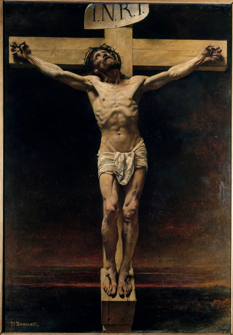 Il Cristo in croce - Léon Bonnat