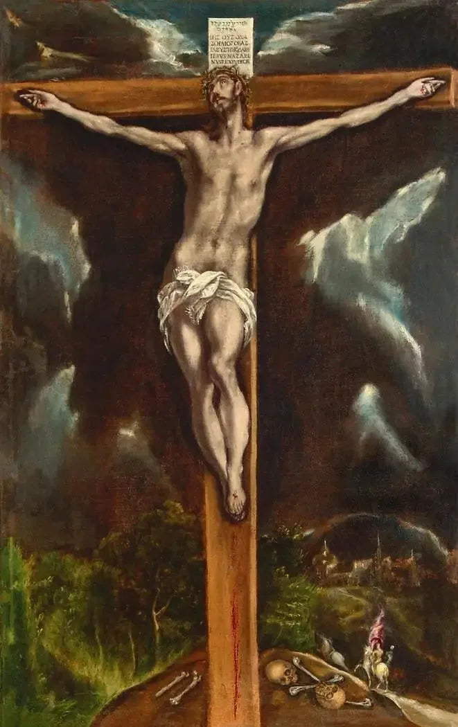 Il Cristo in croce (Toledo) - El Greco
