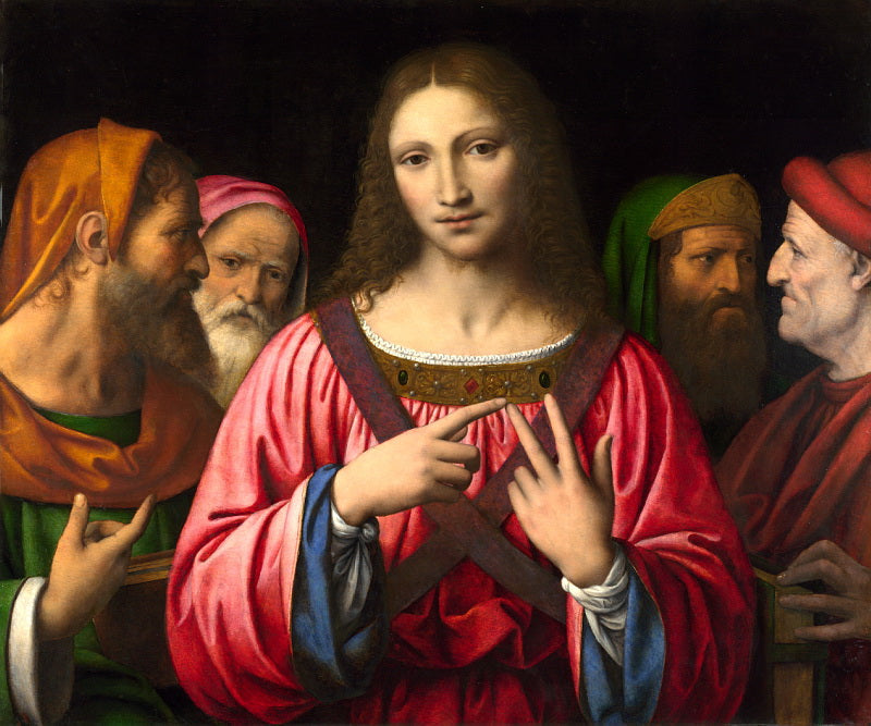 Il Cristo circondato da medici - Bernardino Luini