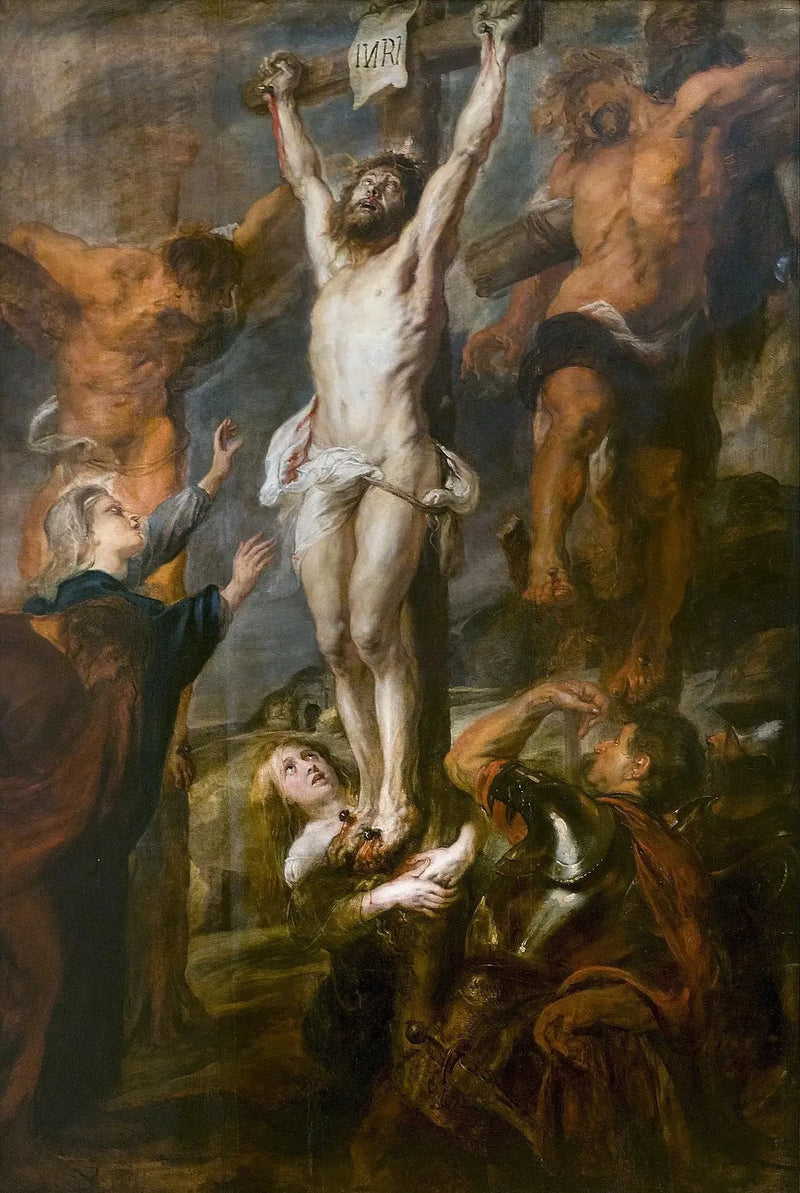 Il Cristo tra i due briganti - Peter Paul Rubens