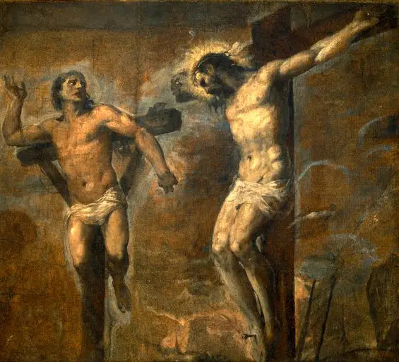 Il Cristo e il buon ladrone - Tiziano