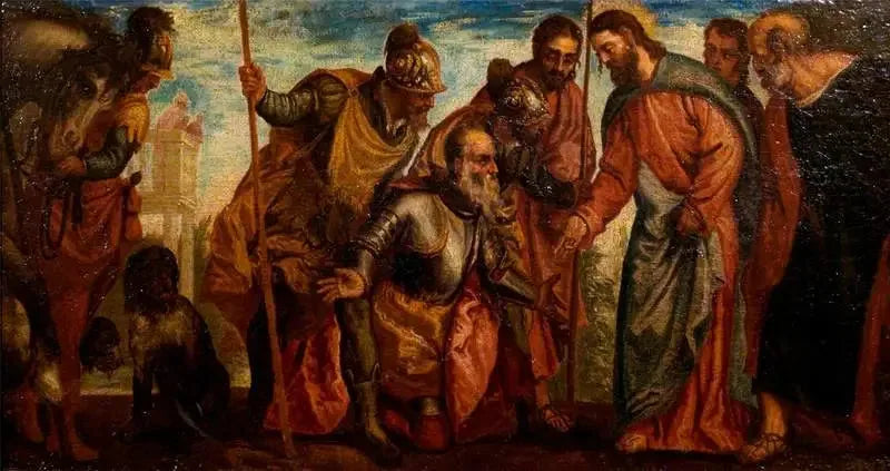 Il Cristo e il centurione (Matteo 8:5) - Paul Véronèse