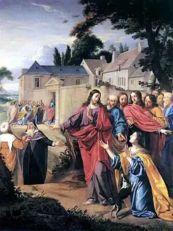 Il Cristo e la Cananea - Philippe de Champaigne